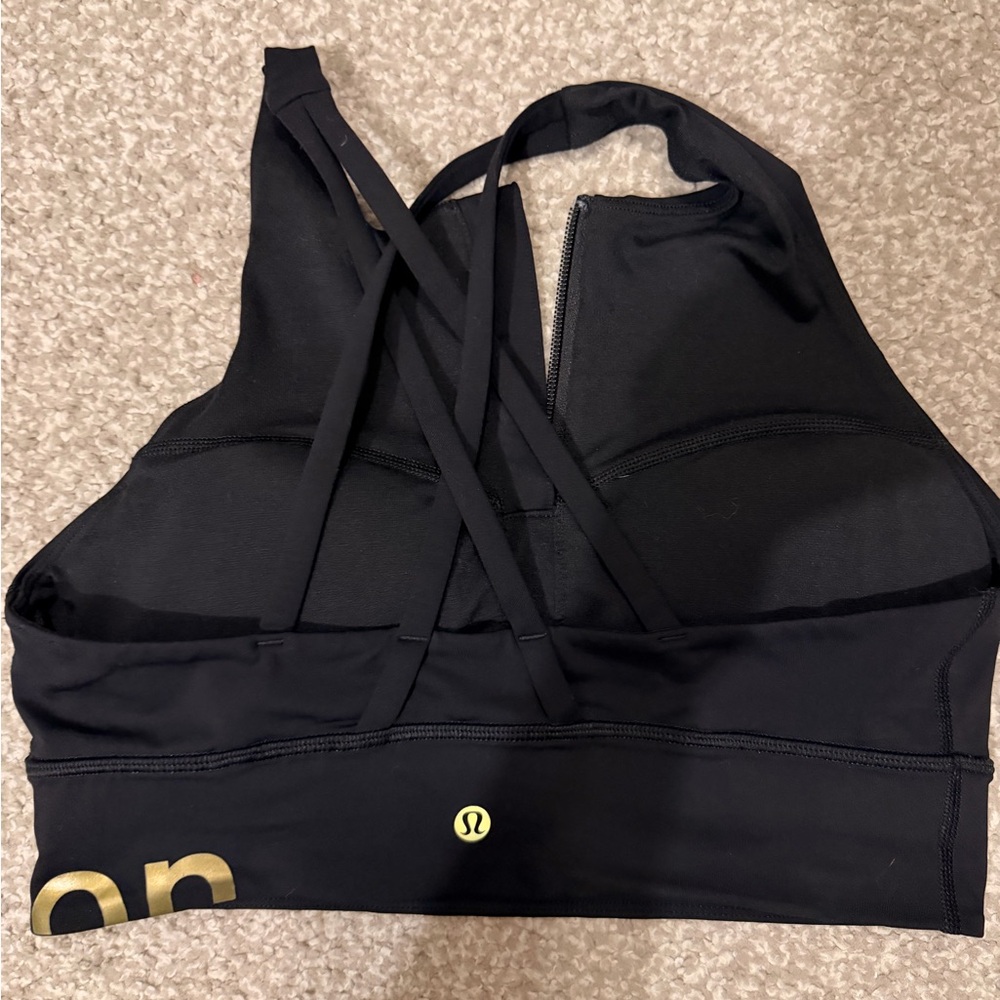 Lululemon Special Edition High Neck Energy Zip Sports Bra - Picture 2 of 3